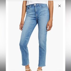 PAIGE Hoxton Slim Cotton Elastane Blend Casanova Distressed 28